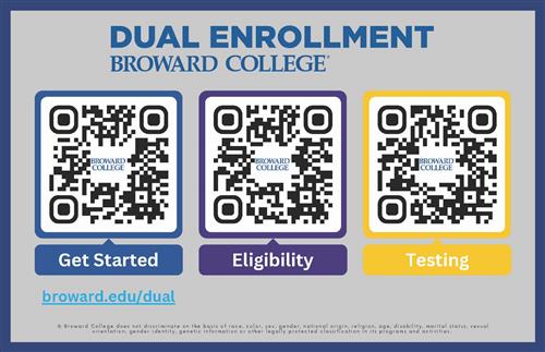 Dual enrollment QR